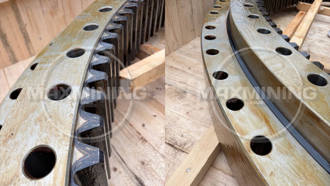 Типичные поломки опорно‑поворотных устройств (ОПУ) карьерных экскаваторов и их устранение Типичные поломки опорно‑поворотных устройств (ОПУ) карьерных экскаваторов и их устранение